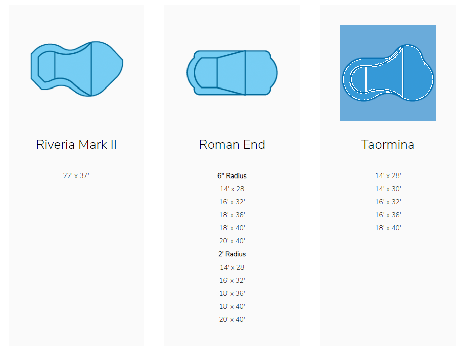 Pool Shapes